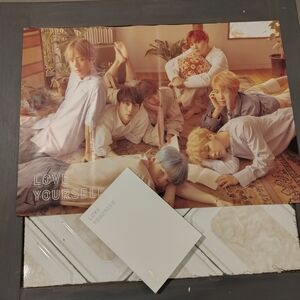 BTS Love Yourself Her Album With Poster And Photocard